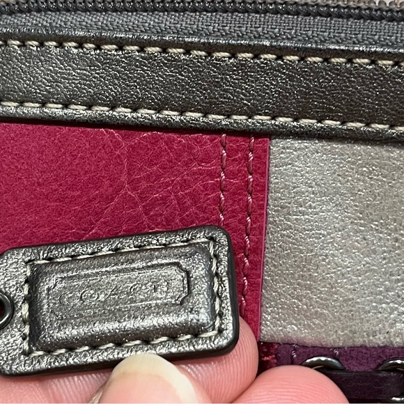 Coach EUC Patchwork Mini Purse / Wristlet - Picture 5 of 10